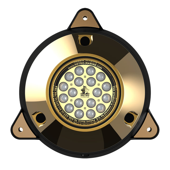 Metro Marine High-Output Surface Mount Underwater Light w/Intelligent Monochromatic LEDs - Aqua, 90 Beam [F-SMR1-A3-90]