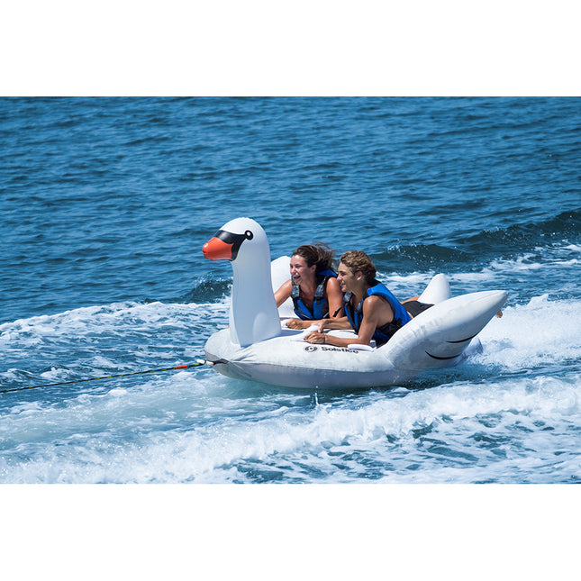 Solstice Watersports 1-2 Rider Lay-On Swan Towable [22301]