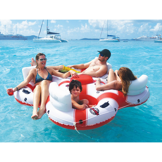 Solstice Watersports Super Chill 4-Person River Tube w/Cooler [17004]