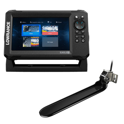 Lowrance Eagle 7 w/TripleShot Transducer  Discover OnBoard Chart [000-16228-001]