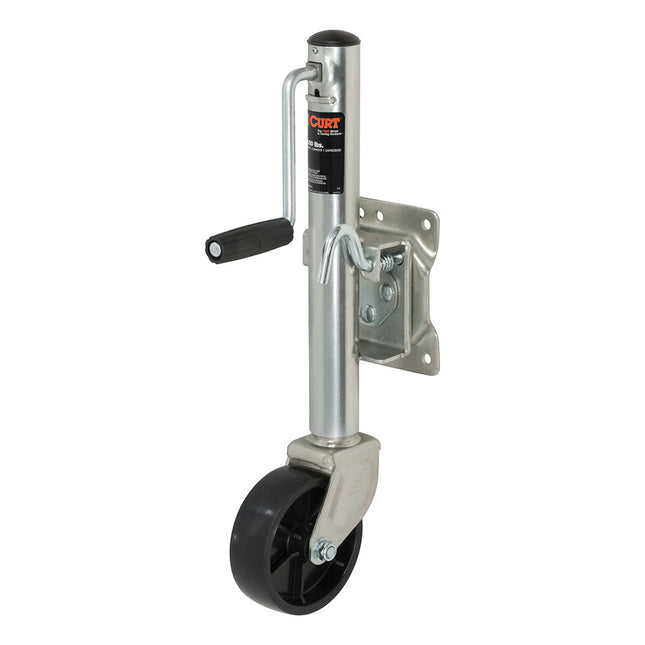 CURT Marine Jack w/6 Wheel - 1,200 lbs - Adjust Vertically 10" [28113]