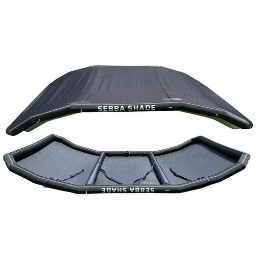 Sebba Shade 8 x 12 ft. Black Sun Shade f/Boats 26'+ [SS8X12BLK]