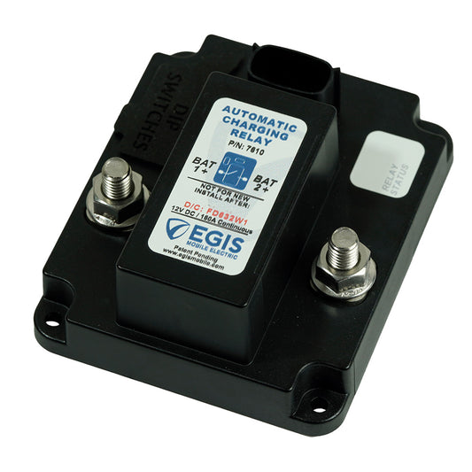 Egis Programmable Automatic Charging Relay (ACR) 160A, 12V [7610]