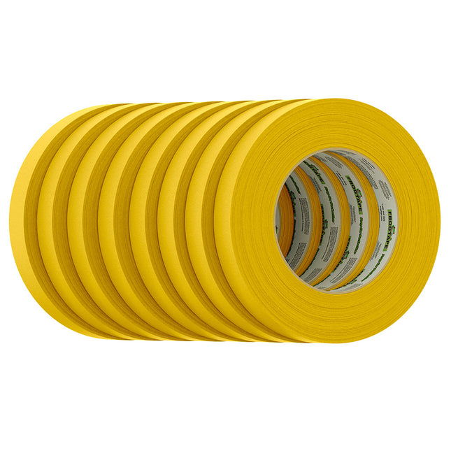 FrogTape CP 225 Medium-High Adhesion Masking Tape - 18MM x 55M x 12-Pack - Gold - Rated f/225F [105545]