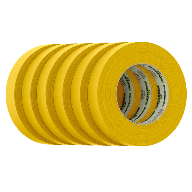 FrogTape CP 225 Medium-High Adhesion Masking Tape - 24MM x 55M x 12-Pack - Gold - Rated f/225F [105320]