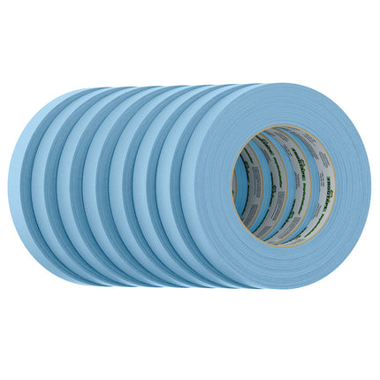 FrogTape CP 250 Medium-High Adhesion Masking Tape - 18MM x 55M x 12-Pack - Light Blue - Rated f/250F [105770]