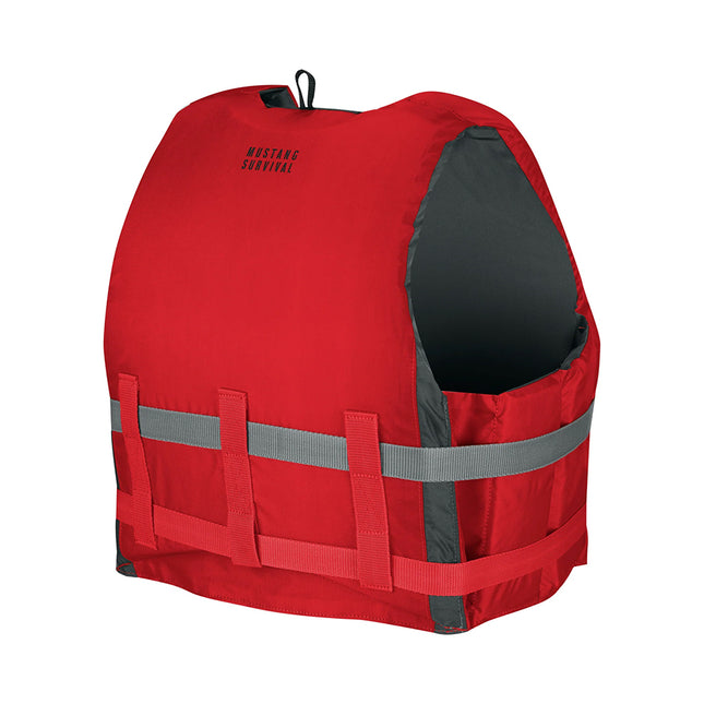 Mustang Livery Foam Vest - XL/XXL - Red [MV7010-4-XL/XXL]