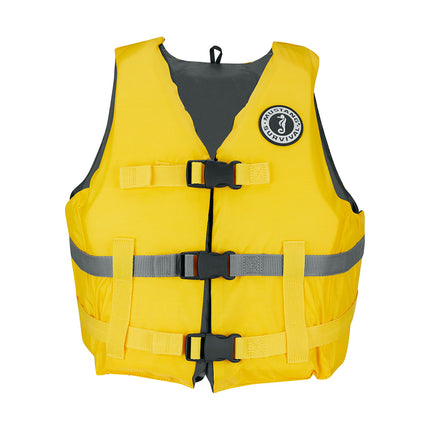 Mustang Livery Foam Vest - XS/S - Yellow [MV7010-25-XS/S]