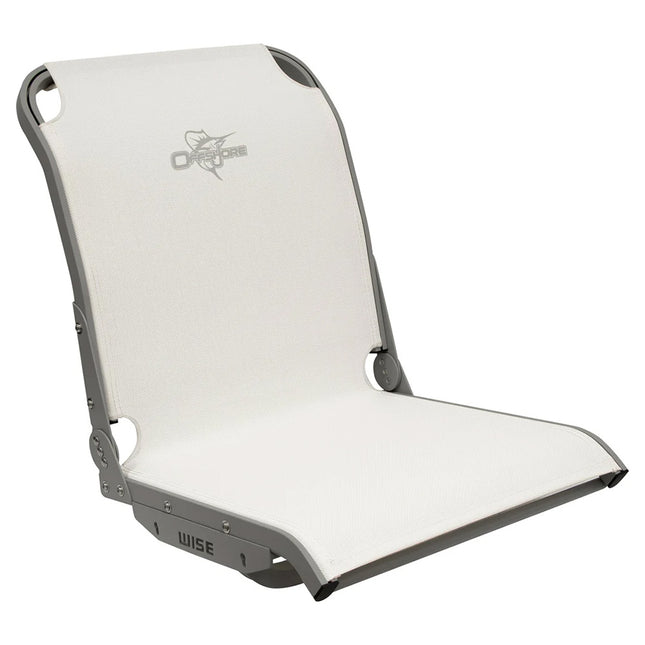 Wise 3374 Aero X Cool-Ride Mesh Mid-Back Boat Seat - White [3374-784]