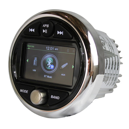 Banshee Marine 3" Gauge Style Radio w/Bluetooth [BAR-SU3-1]