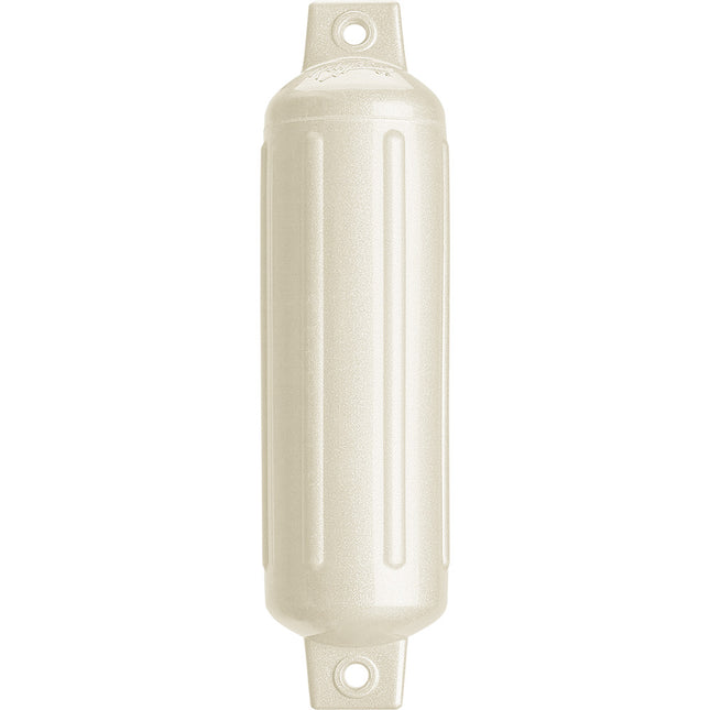 Polyform G-2 Twin Eye Fender 4.5" x 15.5" - Metallic White [G-2 METALLIC WHITE]