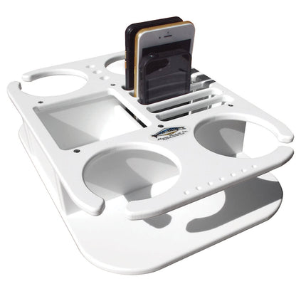 Deep Blue Marine Phone/Drink Holder w/Suction Cups [BH-4CELL]