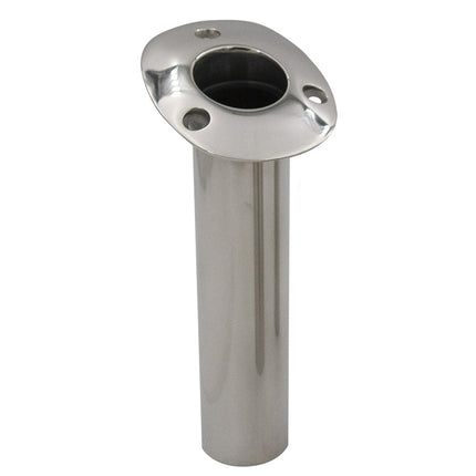 C.E. Smith Flush Mount Rod Holder - 30 Degree - Black Liner - No Logo [53672NA]