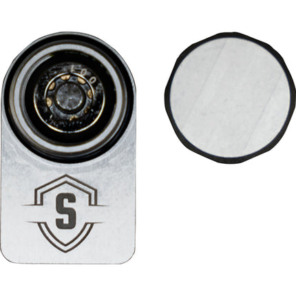 Secure Outdoors Elite Lock - Single - Power-Pole PV - Silver [SO-EL-S-PV-SV]