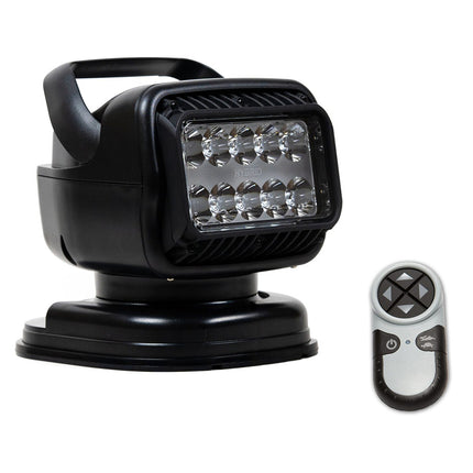 Golight GT Series LED Hybrid Portable Light w/Magnetic Shoe Mount Handheld Wireless Remote - 12V - Black [79518GT]