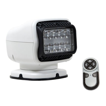 Golight GT Series LED Hybrid Light Permanent Mount w/Handheld Wireless Remote - 12V - White [20008GT]