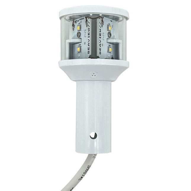 Seaview 24V C5 Certified Round 3nm LED Combo Masthead All-Round Light - White [LTBLED24C5]