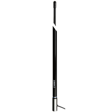 Scout 8' Black VHF Antenna 6dB Stainless Steel Ferrule w/5M RG-58 Coax Includes PL-259 KS-42 [PF AN NVHF00009T]