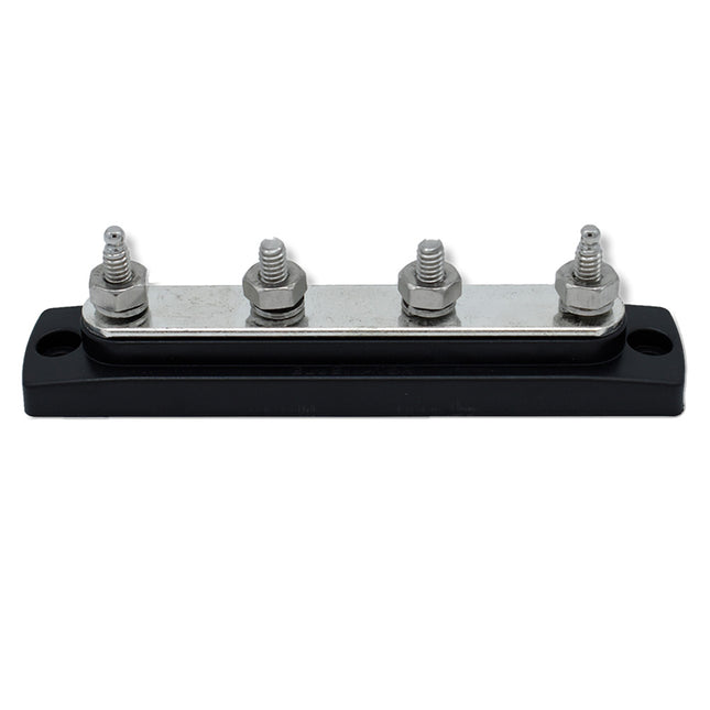 Bluewater Common Stud Busbar 4 Gang - Black [312303-B-020]