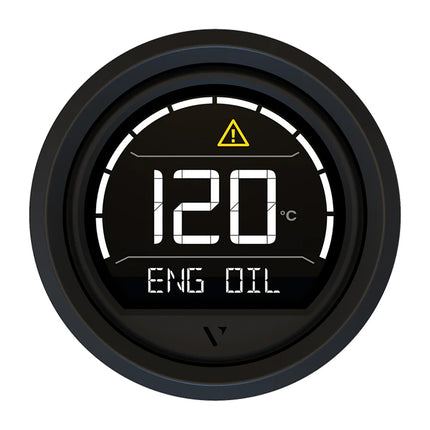 Veratron VL Digital 52 w/Triangular Black Bezel [B00205701]