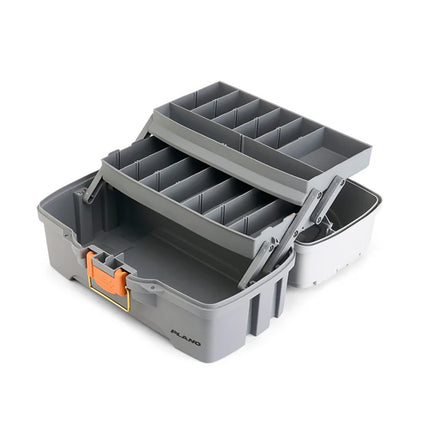 Plano Two-Tray Tackle Box - Light Grey/Dark Grey [P000403]