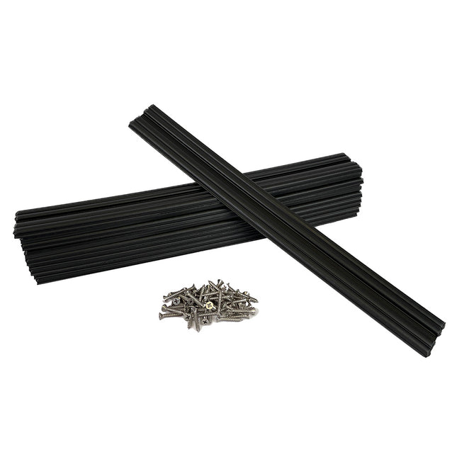 Caliber Marine Slides 1.5"x15" Black *10-Pack [23030]