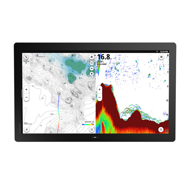 Simrad NSO 4 22" MFD w/C-MAP Discover X North America Chart [000-16560-001]