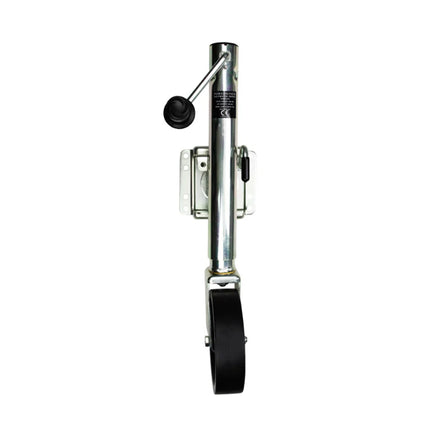 Powerwinch Saltwater Series Jack - 1500lb, Weld-On, Single Wheel, Zinc 500+ HR Salt Spray [21600-J-1500-B2-Z-R]
