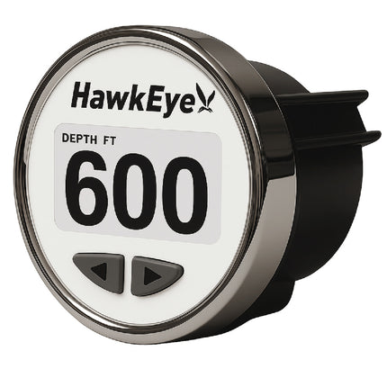HawkEye DepthTrax Edge In-Dash Depth Finder - HD Color Display - 600' Max Depth - TM Transducer [DT3BX-TM]