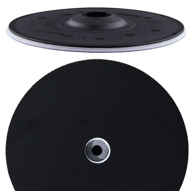 RUPES PrecisionPro Backing Plate 150mm/6" Velcro M8 Bolt  Shroud Lubricant [981.720/C]