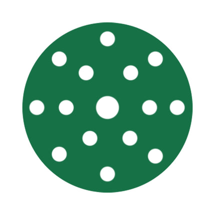 RUPES PROCUT Film Abrasive Discs 150mm (6") - 15 Holes - P80 Grit *Box of 50pcs [9.45FD080]