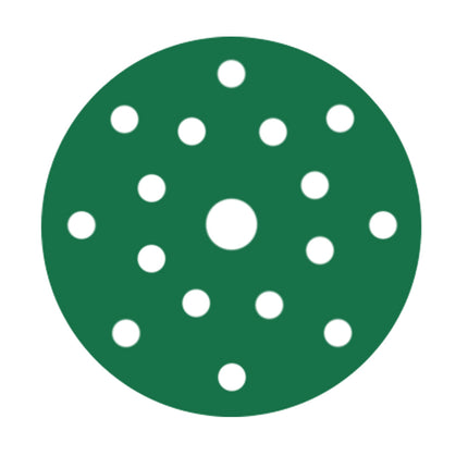 RUPES PROCUT Film Abrasive Discs 125mm (5") - 17 Holes - P180 Grit *Box of 50pcs [9.45FC180]