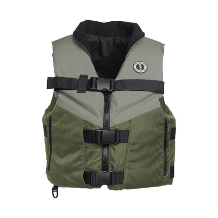 Mustang Accel Foam Vest - Green/Grey - XXXL [MV4627-833-XXXL]