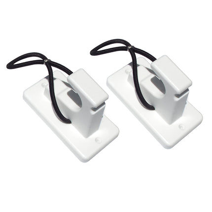 Deep Blue Marine Rod, Gaff, Brush  Dock Line Holder - Pair [RGB]