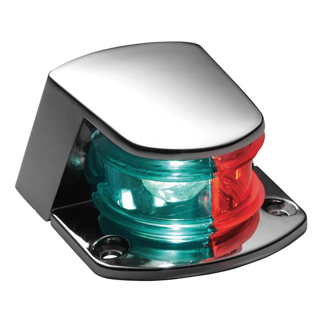 Attwood Bi-Color Combination Sidelight - 12V - Chrome Plated Zamak [6375D6]