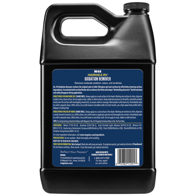 Meguiar's #49 Mirror Glaze HD Oxidation Remover - 1 Gallon [M4901]