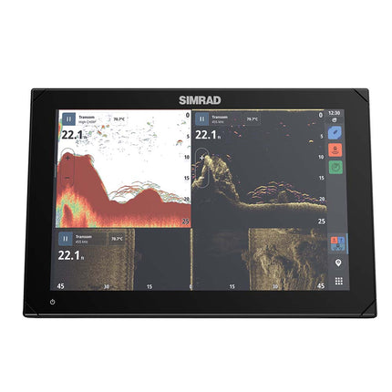 Open Chartplotter Displays Simrad NSX 3012 Combo Chartplotter Fishfinder Display Only No ...