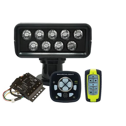 ACR RCL100 LED Searchlight Wired and Wireless Controls Black Housing 12/24vDC