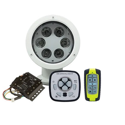 ACR RCL50 LED Searchlight Wired and Wireless Controls White Housing 12/24vDC