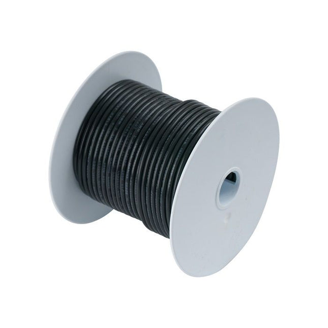 Ancor #10 Black 100ft Spool Tinned Copper Wire