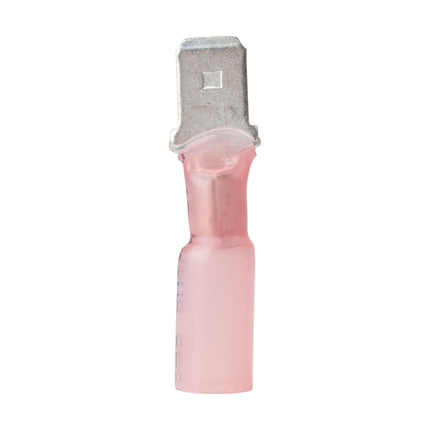 Ancor 22-18 Male Disconnect Heat Shrink Red 25 Pack