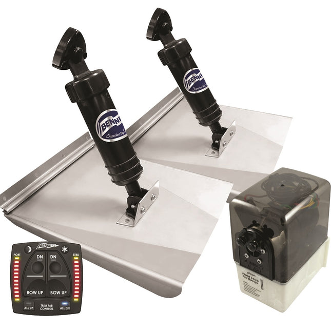 Bennett M120 Trim Tabs With One Box Indication