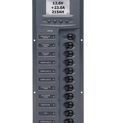BEP 902V-DCSM 12 Way DC Circuit Breaker Panel