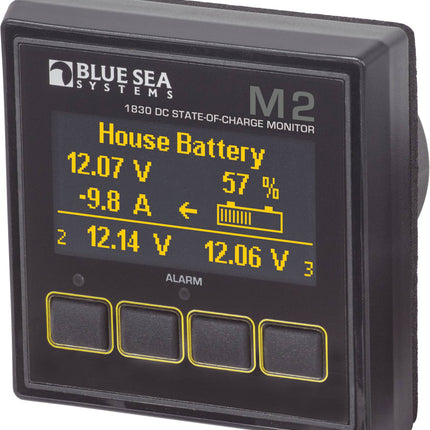 Blue Sea M2 DC Multimeter with State of Charge