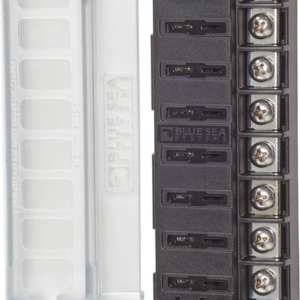 Blue Sea 5046 8-Circuit Fuse Block ST ATO/ATC with Cover