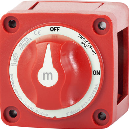 Blue Sea M-Series Battery Switch On/Off with Knob