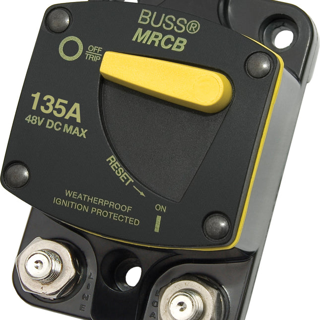 Blue Sea 187-Series 135 Amp Circuit Breaker Surface Mount