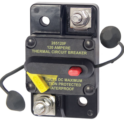 Blue Sea 285-Series 120 Amp Circuit Breaker Surface Mount