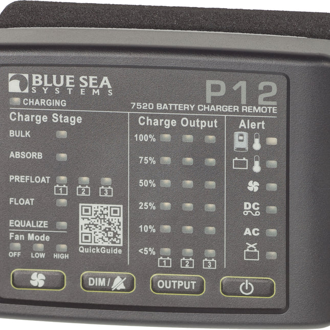 Blue Sea LED Remote For P12 Battery Chargers