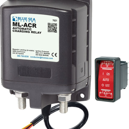 Blue Sea ML-ACR Automatic Charging Relay 24vDC 500A